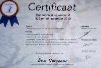 Certificaat 3 techniekenweekend eva verpsoor